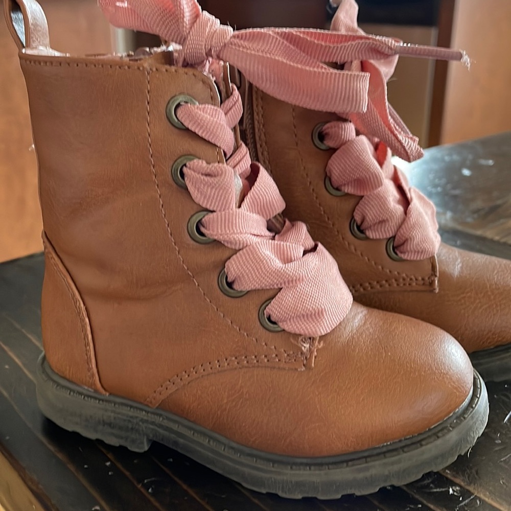 Toddler Girls combat boots